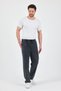 Men's Relaxed Fit Linen Pants Elastic Waist Summer Pajama Pants 5 Colors - 5