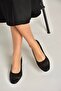 Y820854514 Black Glitter Thick Heeled Women's Shoes - 3