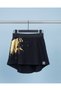Girl Child 2-5 Years Old Gold Detailed Asymmetrical Cut Skirt 36006 - 2