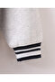 Solid Full Sleeves Sweatjacket - Blue/White - 5