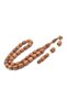 Mustafa Uysal Made Barrel-Cut Lionwood Prayer Beads - 2