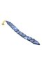 Coarse Grain Maroon Dark Blue Powder Amber Fish Prayer Beads - 3
