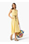 Midi Shirt Dress with Belt - 2