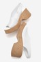 Colin Women's Genuine Leather Sandals White - 5
