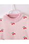 Pullover with Cherry Design - Pink - 3