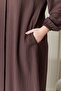 Women's Plus Size Seersucker Fabric Hidden Button Double Suit - 4