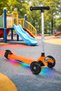 Globy Led Lighted 3-Wheel Scooter — 4 Levels, 50–65 cm Height Adjustable Kids' Scooter - 4