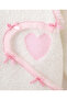 Pullover with Heart Design - Cream - 5