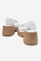Colin Women's Genuine Leather Sandals White - 3