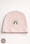 Unisex Baby Printed 0-6 Months Single Layer Combed Organic Cotton Baby Beanie Set of 6 - 4