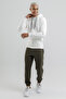 Sportswear Men's Hooded and Full-Zip Sweatshirt Ecru - 4
