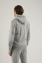 Sportswear Men's Hooded Zipper Sweatshirt Gray - 3
