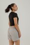 Sportswear Short Sleeve Women's Athlete T-Shirt Black - 3