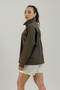 Verona Outdoor Zw-1 Women's Half-Length Zippered and Adjustable Elastic Top Khaki - 3