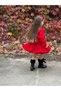 Girls' Pom-Pom Detail Tulle Skirt Set - 5