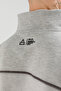 Sportswear Men's Sweatshirt with Stand Collar and Half Zipper Gray - 5