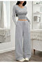 Women's Wide Leg High Waist Sweatpants