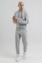 Sportswear Men's Hooded and Full Zipper Sweatshirt Gray - 5