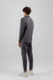 Sportswear Men's Athlete Top with Stand Collar and Half Zipper Smoked - 4