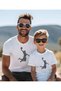 Men's Fashion Basketball and Letter Printed Round Neck Short Sleeve Casual T-Shirt - 3