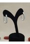 Vip Silver Color Single Row Stone Ring Xuping Steel Earrings Modern Stylish Non-Tarnishing Steel Earrings - 2