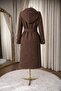 Womens Coat Chevalier Wrap Coat - 4
