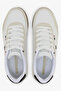 Women's White Low-Top Sneakers - Lightweight Lace-Up Design, Comfortable for Everyday Outfits - 5