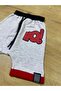 Boy's 2-9 Years Old Double-Legged No Printed Shalwar Shorts 35036 - 3