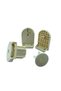 38-Piece Jumbo Cream Chain Mechanism and Plastic Peg Foot Set - 2