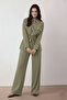 Scarf Double Set N7203 Khaki - 2