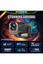 HY320 Android 11 Projector, 4K Native 1080P - 3