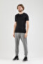 Sportswear Fv 4 I O Collared Flexible Men's T-Shirt Black - 7