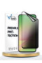 Samsung Galaxy A57 5G 2026 Premium Nano Ceramic Privacy Full Cover Matte Flexible Clear/Black