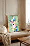 One Piece Wooden Framed Painting Tk2706