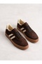 Lucca Brown Suede Women's Sneakers - 2