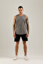 Sportswear Cotton Men's Athlete Undershirt Smoked - 7
