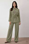 Scarf Double Set N7203 Khaki