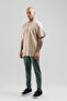 Better Self Nr Wide Cut Men's T-Shirt Beige - 8