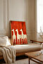 One Piece Wooden Framed Painting Tk2715