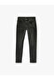 Buttoned Pocket Detailed Regular Waist Slim Fit Jean Trousers - Brad Jean - 3