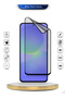 Samsung Galaxy A37 5G 2026 Premium Nano Ceramic Full Glue Full Cover Matte Flexible Clear/Black - 2
