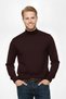Men's Half Turtleneck Solid Sweater