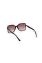 Injected Sun Glasses F Dark Havana Gradient Brown - 2