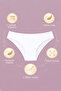 Women's Bikini Panties – Basic Daily Underwear, Comfortable Fit