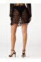 Fringed crocheted mini skirt - 3