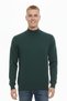 Men's Half Turtleneck Solid Sweater