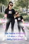 Mother Daughter Mama Min Toparlayıcı Tayt T-Shirt Combination Single Price Oversize 100% Cotton