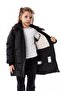 Girl's Hooded Winter Inflatable Coat 51355 - 2