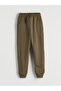 Beige embroidered boy's t-shirt and sweatpants - 6