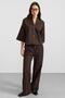 Truvakar Sleeve Jacket Pants Denim Double Set Brown 9415-Tk - 6
